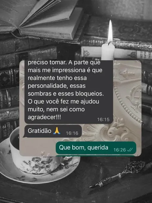 Depoimento sobre o Mapa Kármico