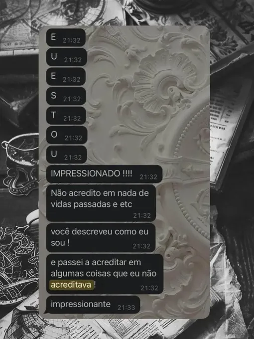 Depoimento sobre o Mapa Kármico